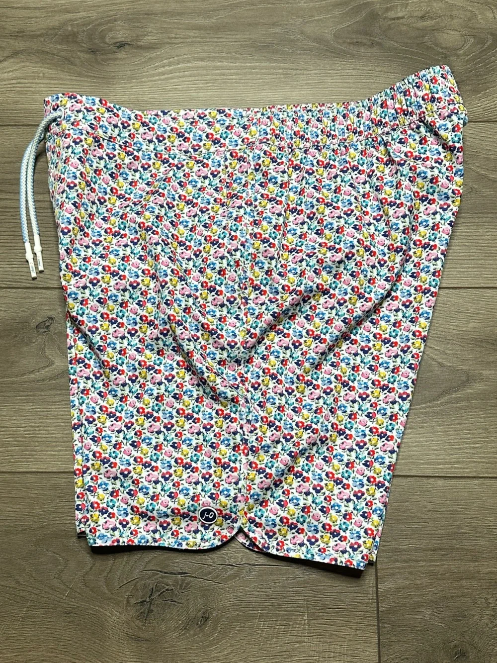 Johnnie-O 7" Belfaire Lined Stretch Swim Trunks Surf Shorts Multicolor Size XL - Picture 4 of 13